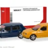 VW Golf IV, dunkelblau/gelb, 1:87, Herpa MiniKit