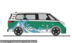 VW ID.Buzz People, Norden Norddeich, 1:87, Rietze