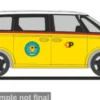 VW ID.Buzz People, Post / Appenzell, 1:87, Rietze