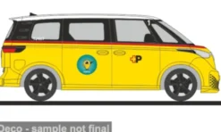 VW ID.Buzz People, Post / Appenzell, 1:87, Rietze