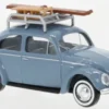 VW Käfer, blau, 1952, 1:87, Busch