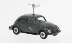 VW Käfer Brezelfenster, 1952, Funkmesswagen DBP, 1:87, Busch