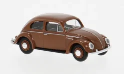 VW Käfer Brezelfenster, bronze, 1952, 1:87, Busch