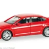 VW Passat Limousine, rot, 1:87, Herpa