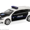 VW Passat Variant GTE, Police Paris (F), 1:87, Herpa