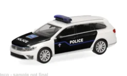 VW Passat Variant GTE, Police Paris (F), 1:87, Herpa