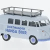 VW T1 Bus, 1963, Dortmunder Hansa Bier, 1:87, Wiking