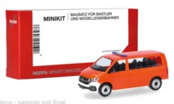 VW T6.1 Bus, orange, 1:87, Herpa MiniKit
