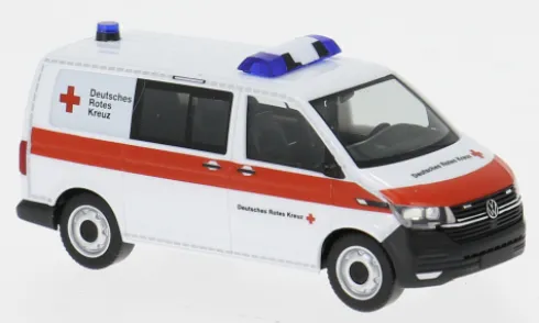 VW T6.1 Halbbus, DRK, 1:87, Herpa