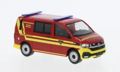 VW T6.1 Halbbus, Feuerwehr MTU/MAN München, 1:87, Herpa