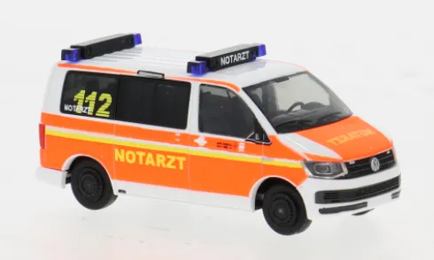 VW T6, Notarzt Krefeld, 1:87, Rietze