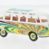 VW T1 Samba Bus, 1960, Flower Power, 1:40, Wiking