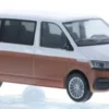 VW T6.1, weiss/bronze, 1:87, Rietze