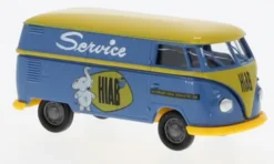 VW T1b Kasten, 1960, Hiab, 1:87, Brekina
