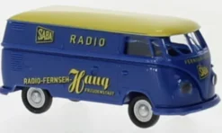 VW T1b Kasten, 1960, Saba Radio Haug, 1:87, Brekina