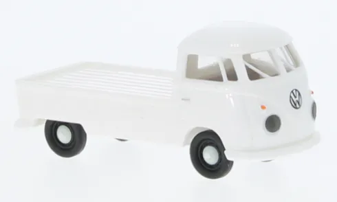 VW T1b Plattform, weiss, 1960, 1:87, Brekina