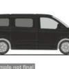 VW Transporter KR T7, schwarz, 1:87, Rietze