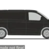 VW Transporter KR T7, schwarz, 1:87, Rietze