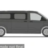VW Transporter LR T7, grau, 1:87, Rietze