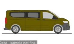 VW Transporter LR T7, oliv, 1:87, Rietze