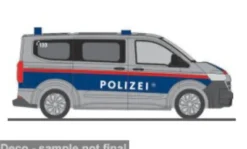 VW Transporter T7, Polizei (AT), 1:87, Rietze