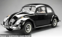 VW Beetle Saloon, schwarz, 1961, 1:12, Sun Star