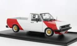 VW Caddy MK I, weiss/rot, 1:18, Solido