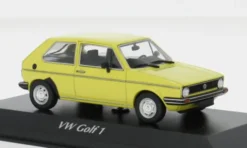 VW Golf I, gelb, 1980, 1:43, Maxichamps