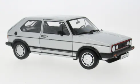 VW Golf I GTI, silber, 1983, 1:18, Welly