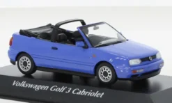 VW Golf III Cabriolet, blau, 1997, 1:43, Maxichamps