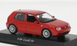 VW Golf IV, rot, 1999, 1:43, Maxichamps