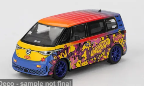 VW ID.BUZZ, 2025, KW/BBS, 1:64, Mini GT