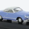 VW Karmann Ghia, helllila/weiss, 1:76, Oxford
