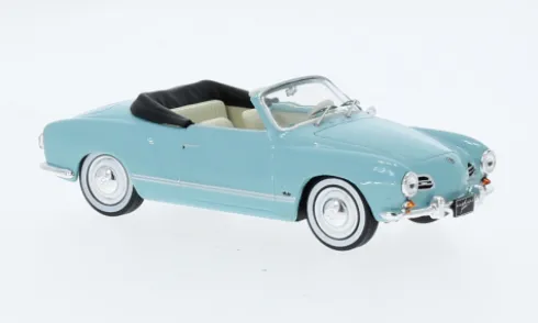 VW Karmann Ghia, türkis, 1955, 1:43, IXO