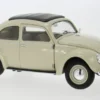 VW Käfer Brezelfenster, beige, 1950, 1:18, Welly