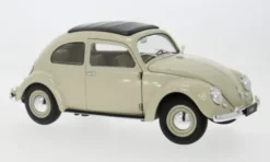 VW Käfer Brezelfenster, beige, 1950, 1:18, Welly