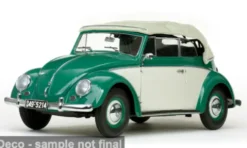 VW Käfer Cabriolet, dunkelgrün, 1949, 1:12, Sun Star