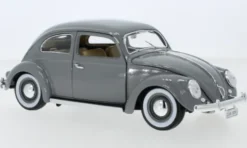 VW Käfer, grau, 1955, 1:18, Bburago