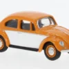 VW Käfer, orange/beige, 1:64, Schuco