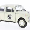 VW Käfer 1303 Racer, beige/Dekor, 1973, 1:18, Solido