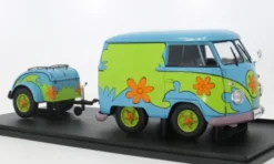 VW Kool Kombi, türkis/Dekor, 1:18, Solido