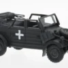 VW Kubel 4 x 4 Type 82, grau, 1940, 1:43, Cararama