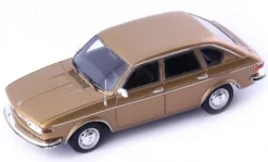 VW 412 LE Limousine, gold, 1972, 1:43, AutoCult / Masterpiece
