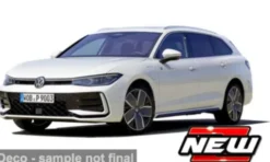 VW Passat Variant B9, weiss, 2024, 1:43, Bburago