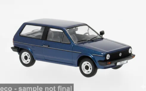 VW Polo II, dunkelblau, 1981, 1:43, IXO