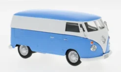 VW Samba, blau/weiss, 1:43, Cararama
