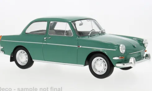 VW 1500 S (Typ 3), grün, 1963, 1:18, MCG