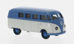 VW T1a Kombi, blau/hellgrau, 1950, 1:87, Brekina