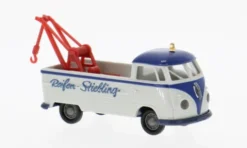 VW T1b Abschleppwagen, 1960, Reifen Stiebling, 1:87, Brekina