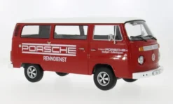 VW T2b Bus, 1972, Porsche Renndienst, 1:18, KK Scale